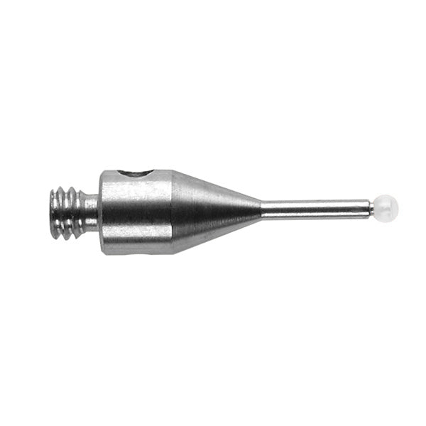 M2 Ø1 mm zirconia ball, stainless steel stem, L 10 mm, EWL 4.5 mm A-5003-7757