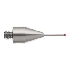 M5 Ø1.5 mm ruby ball, tungsten carbide stem, L 30 mm, EWL 12 mm Product code: A-5003-5215