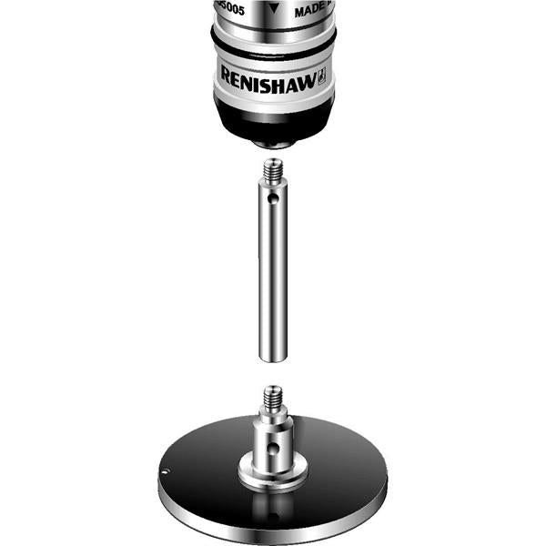 M5 Ø63.5 mm silver steel disc, 5 mm width, with roller A-5003-5291