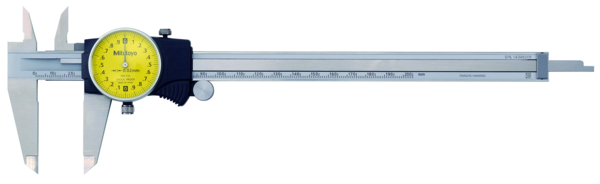 Mitutoyo Dial Caliper 0-200mm, 0.02mm, 2mm/rev, Metric 505-731