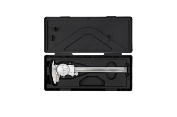 Mitutoyo Dial Caliper ID/OD Carbide Tipped Jaws 0-150, 0,02mm, 2mm/rev., Metric 505-735