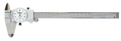 Mitutoyo Dial Caliper, Silver Cover Type 0-8", 0,001", 0,1"/rev., Inch 505-743