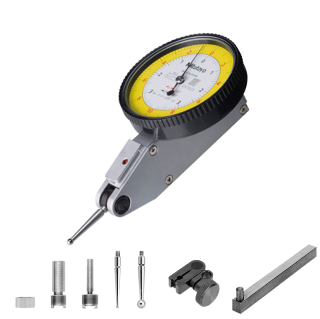 Dial Test Indicator Set, Horizontal Type 0.2mm/0.0075", 0.002mm/0.0001", 8mm Stem 513-409-10T