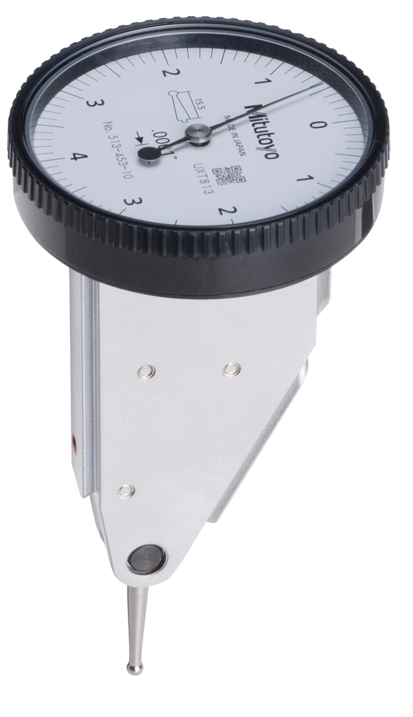 Dial Test Indicator, Vertical Type 0.008", 0.0001", 9.52mm Stem 513-453-10E