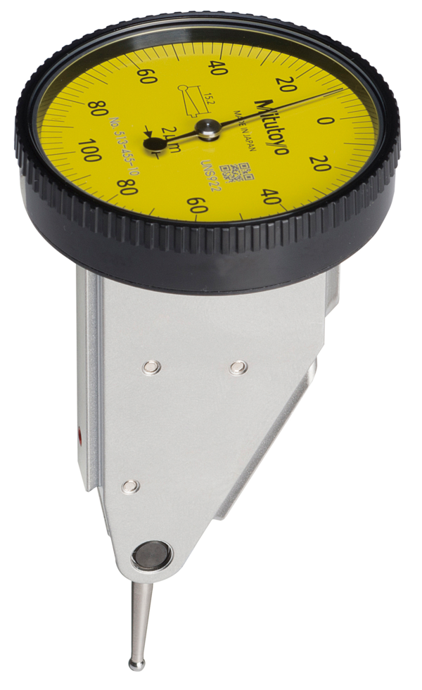 Dial Test Indicator, Vertical Type 0.2mm, 0.002mm, 8mm Stem 513-455-10E