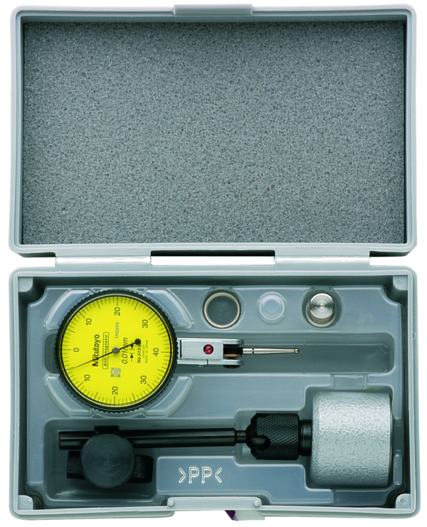 Dial Test Indicator, Horizontal Type 0.8mm, 0.01mm, with Magnetic Stand 513-908-10E