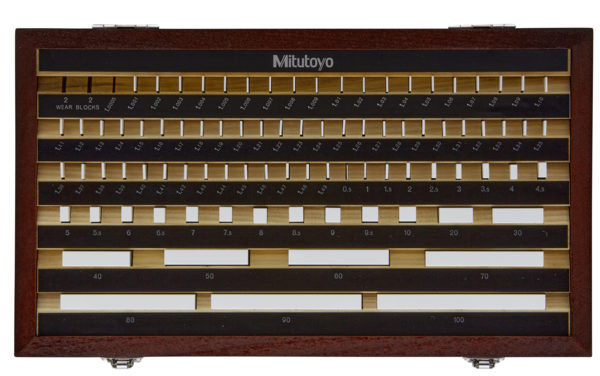 Gauge Block Set, Metric, Ins. Cert., ISO