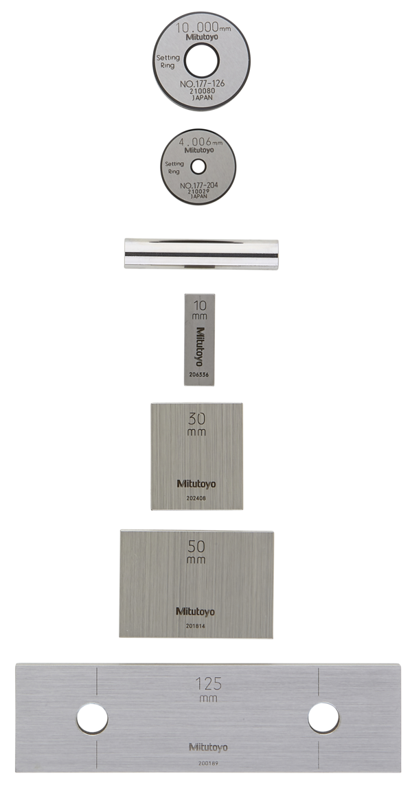 Gauge Block Set, Metric, Ins. Cert., ISO