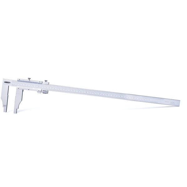 Insize  Vernier Caliper, Jaw Length 180 mm, 0-1500 mm/0-60", Graduation 0.02 mm/0.001") 1214-1500