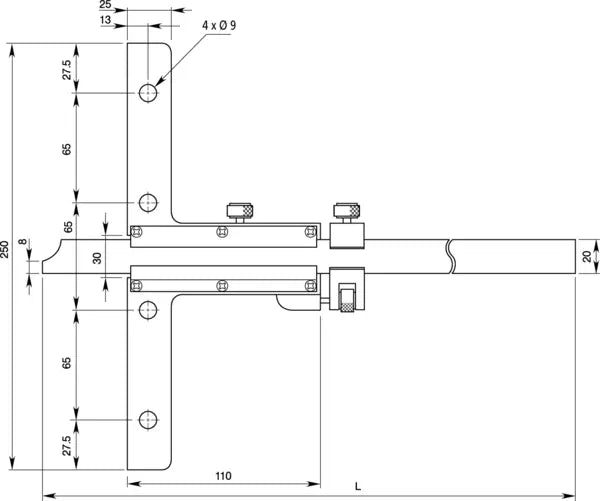 Mitutoyo Vernier Depth Gauge 0-600mm,0,05mm 527-204