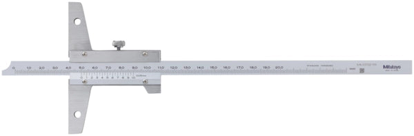 Mitutoyo Vernier Depth Gauge 0-200mm, 0,05mm 527-202