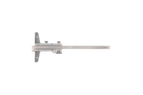 Mitutoyo Vernier Depth Gauge Hook Type 0-150mm, 0,02mm, Fine adjustment 527-411
