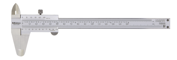 Mitutoyo Vernier Caliper 0-150mm/0-6", 0,02mm, Metric/Inch 530-312