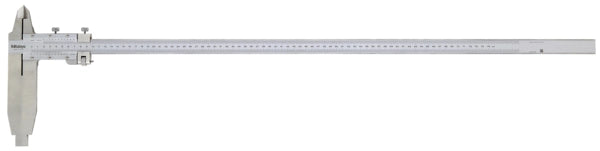 Mitutoyo Vernier Caliper, Standard Jaws Nib Style 0-750mm, 0,02mm, Fine Adjust., Metric 533-505