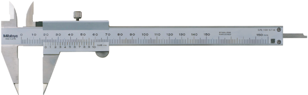 Mitutoyo Vernier Point Caliper 0-150mm, 0,05mm, Metric 536-121