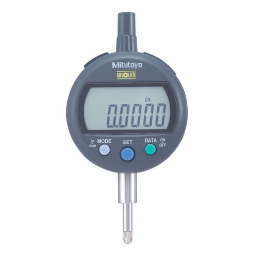 Mitutoyo 543-400B, IDC Digimatic Indicator, Resolution 0.01mm X 12.7mm, 8mm Stem, Flat Back, Force 0.9N or less, Accuracy .02mm