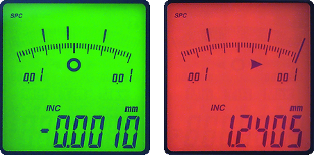 Digital Indicator High Accuracy ID-H,  60.9mm/2.4", BS AC-Adapter, .0005mm/.00002"  543-562E