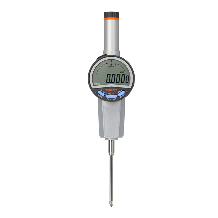 Mitutoyo 543-731B (0.01mm/0.001mm) ABSOLUTE Digital Indicator ID-CX Flat Back 0-50mm (0-2″) 8mm stem