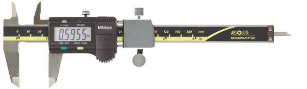 Mitutoyo Digital ABS AOS Caliper for Tolerance Inch/Metric, 0-4" 573-281-30