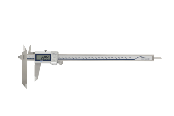 Mitutoyo Digital ABS Offset Centerline Caliper 10, 1-210mm, IP67, Thumb Roller 573-606-20