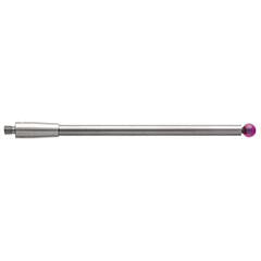 M2 Ø2.5 mm ruby ball, tungsten carbide stem, L 40 mm Product code: A-5003-0039
