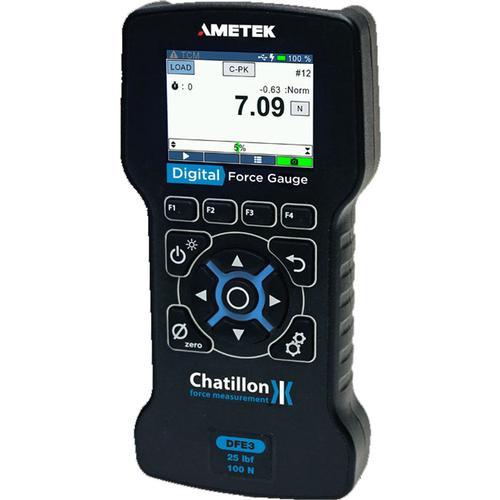 Chatillon DFE3-010 Series Digital Force Gauge with USB Cable : ±0.2% FS : 10 x 0.001 lbf : 5 x 0.0001 kgf, 50x 0.001N, 160 x 0.01oz, 5000 x 0.1 gf, # 10- 32M