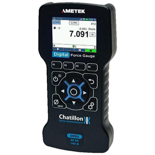 Ametek Chatillon DFS3-010 Digital Force Gauge - 10 x 0.001 lbf, N 50 x .001N, Kgf 5 x.0001Kgf, ozf 160 x .01ozf, gf 5000 x .1gf