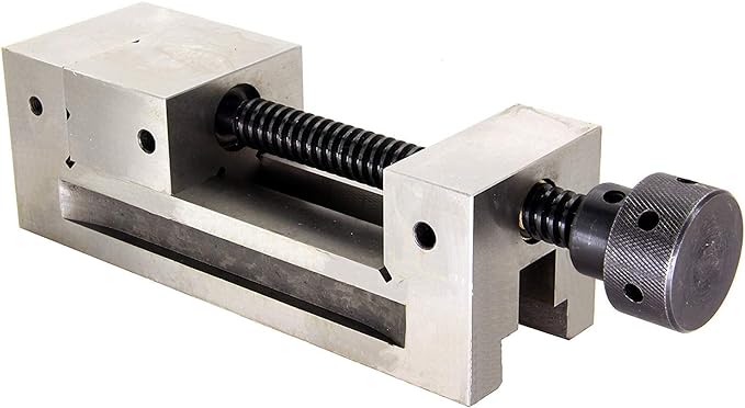 MHC 428-9020 Precision Toolmakers Vice Size 2 x 1 x2-1/2 x 6"(50 x 25 x 64 x 152mm) Clamping slots and 3/8" hole in base Hardened & Ground. Accuracy Vice is square and parallel to .0002"/.005mm