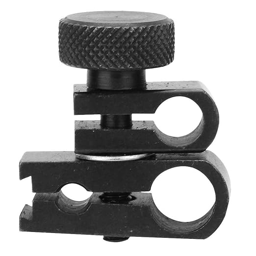 MHC 605-0042 Swivel Joint Clamp for Test Indicators, Hole Dia. 5/16" & 1/4", OAL 1-3/4"