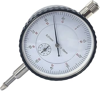 MHC Standard Indicator, flat Back, ISO Type, 10mm, 0,01mm 605-4125