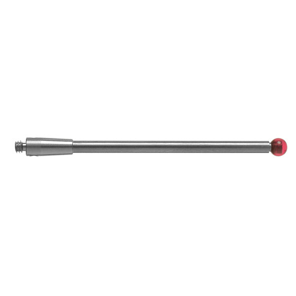 M2 Ø3 mm ruby ball, tungsten carbide stem, L 40 mm, EWL 37 mm A-5003-0041