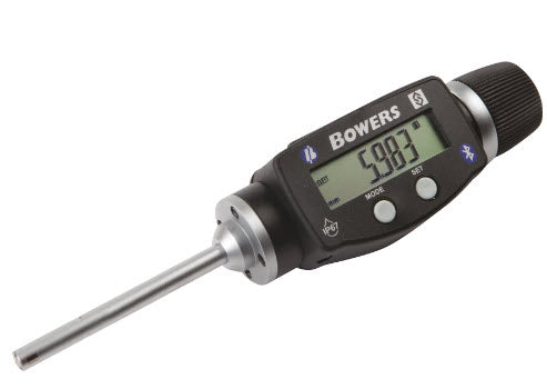 Bowers Digital Electronic Holemike Internal Micrometer, 8-10mm/5/16"-3/8" Measuring Range XTD8M-BT