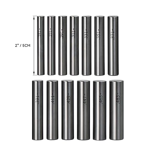 MHC Pin Sets Class ZZ Pin Sets M2-Minus Range : .251-500" Class : ZZ Tolerance : -.0002" Number of pins : 250 With Handle 616-8221