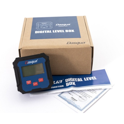 DIGITAL LEVEL BOX 4 X 90deg WITH MAGNETIC BASE 0.05deg GRADUATIONS DASQUA 8400-0020