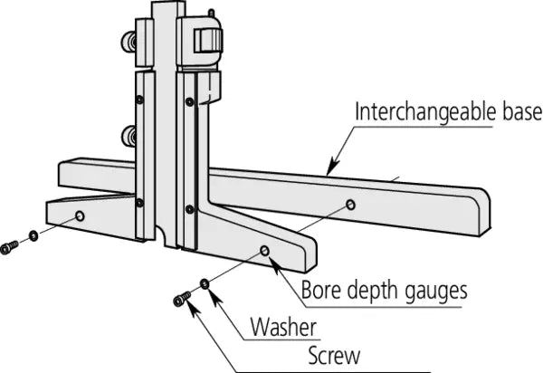 Mitutoyo Vernier Depth Gauge Hook Type 0-200mm, 0,05mm 527-402