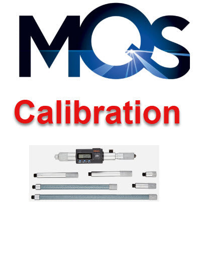 Calibration of 25-50mm (3 anvils) UKAS for Internal Micrometers C337D4