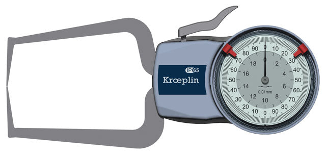 Kroeplin Internal Dial Caliper Gauge D220S, 0-20mm ( Mitutoyo Equivalent 209-405)