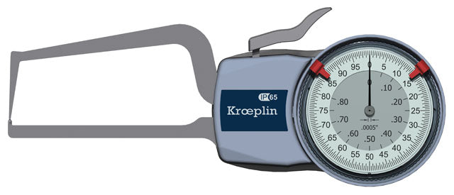 Mitutoyo Internal Dial Caliper Gauge  D7R20S, 0-.8"