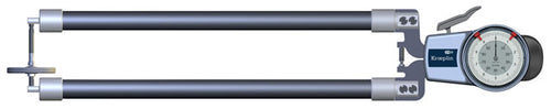 Kroeplin Analogue Tube Wall Caliper Gauge 0-100mm, 0.1mm D8100T