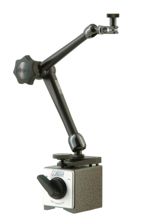 NOGA DG10503 Articulating Magnetic Indicator Holder, Holds: 8mm & dovetail, Bottom Adjustment