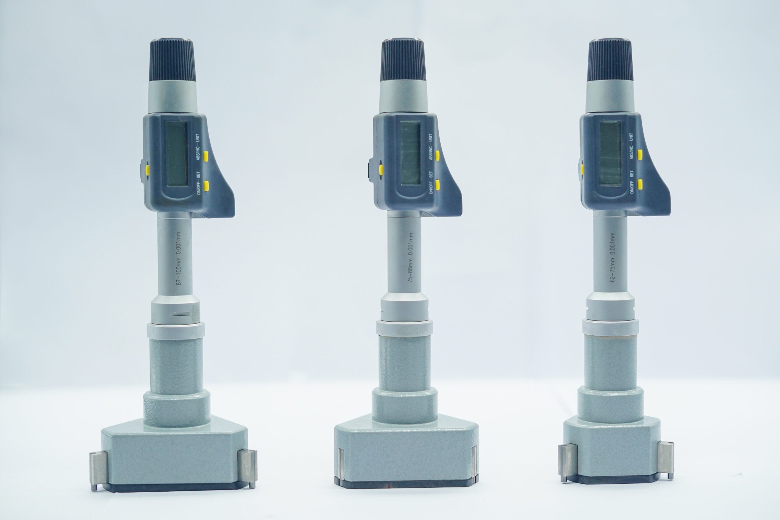 Metric Inspec 335-15-920, 3 point micrometer Range 125-150mm/5-6" Resolution .001mm/.00005"