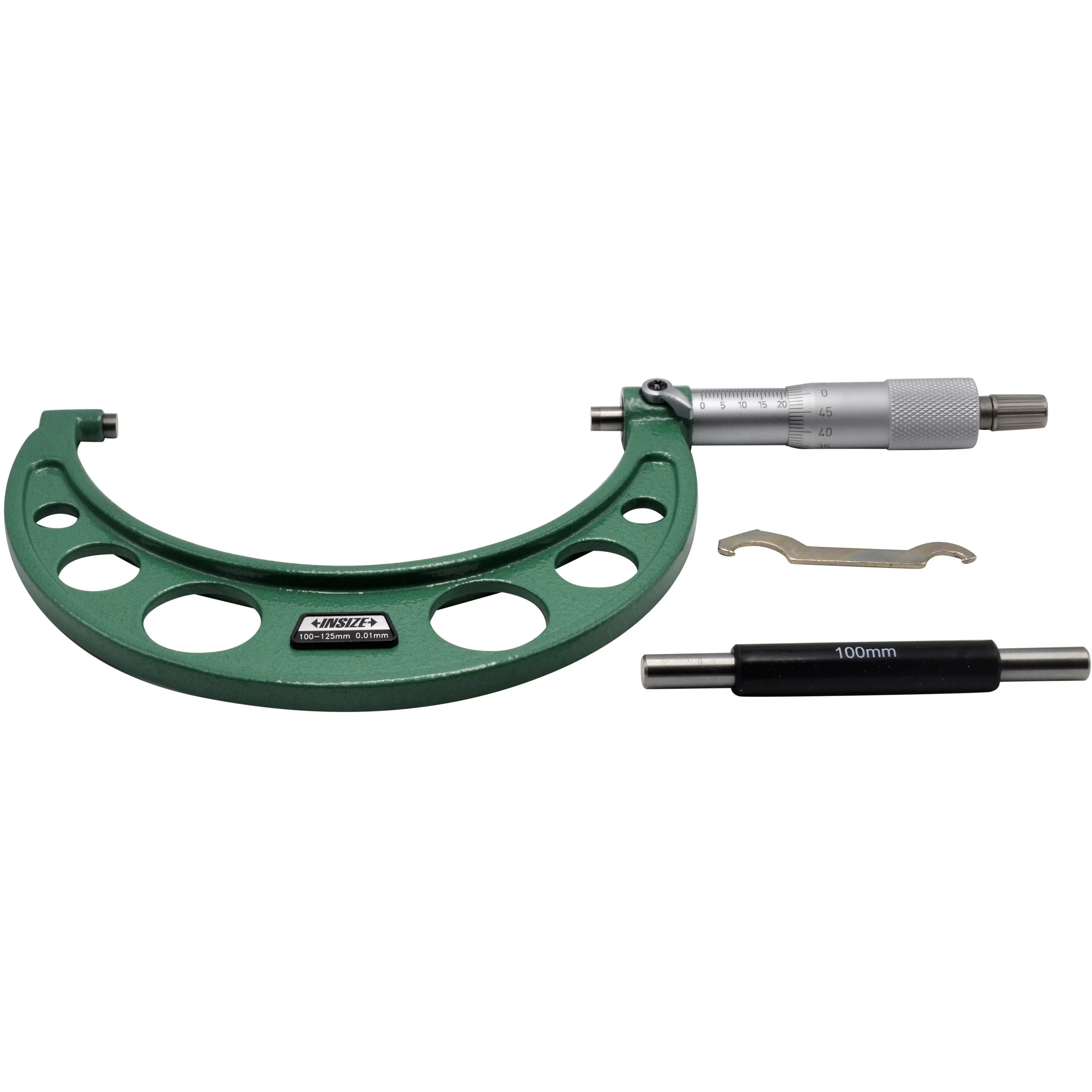 Insize Mechanical micrometers without heat shield 100-125mm x.01mm 320