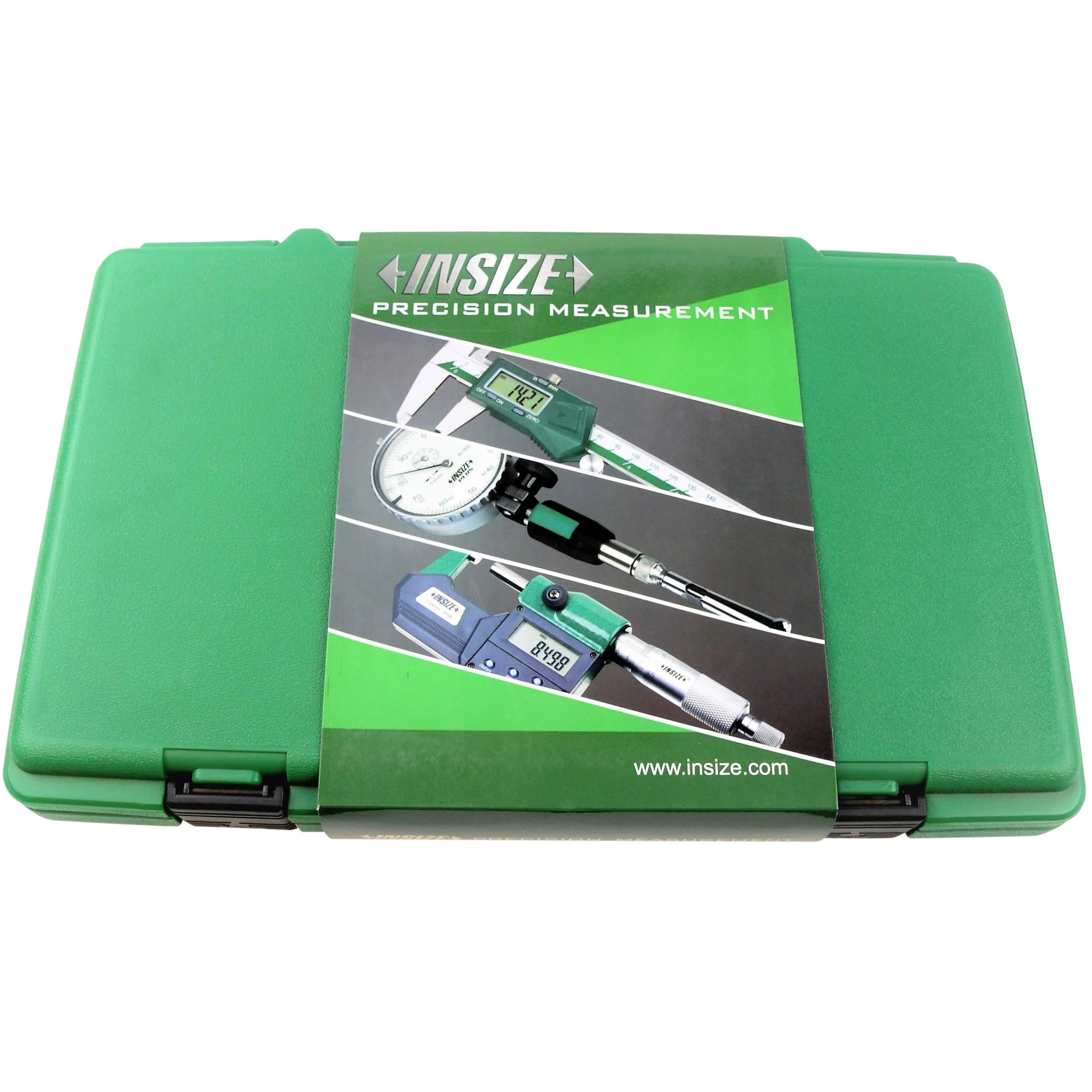 Insize Set of Insize mechanical micrometers with heat shield Range : 0
