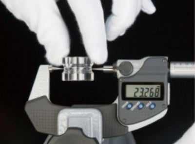 Point Micrometer with Hardened Tip 25-50mm, 15° Tip 112-154