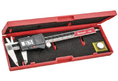 Starrett  Digital Caliper, 0-8"/0-200mm Range, 0.0005"/.01mm Resolution, No Output 799A-8/200