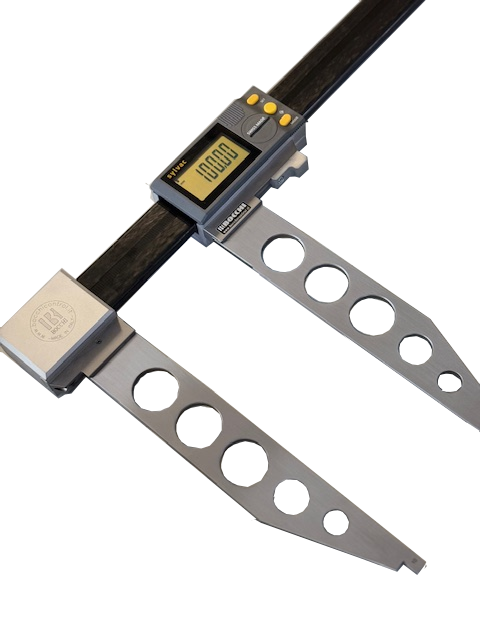 Bocchi 1500mm/60" Light weight digital Caliper Jaw length 150mm/6", Water Resistant, Resolution .01mm/.0005", RS232 Output 2054.01