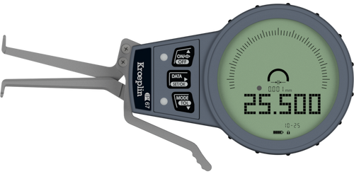 Kroeplin External Digital  groove Caliper Gauge G010 range 10-25mm/.4-1" ( Mitutoyo Equivalent 209-929)