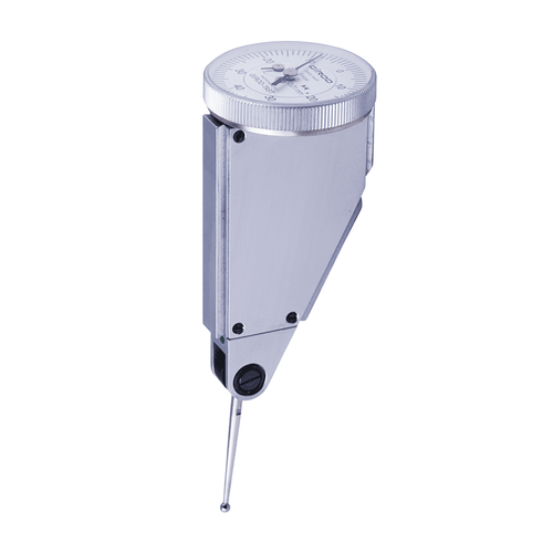 Girod GT 2272 R Lever Dial Indicator Vertical Type, Graduation 0.01mm, Range 1.6mm, Stylus Length 24mm, Bezel Diameter 27.4mm, Antimagnetic, Manufactured in Switzerland