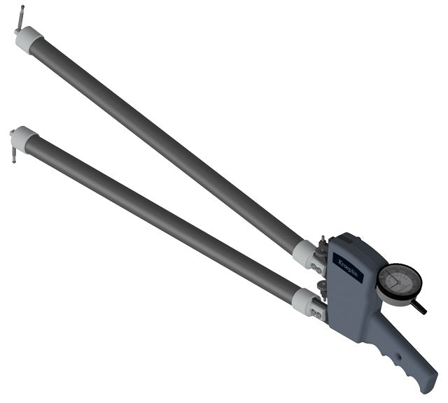 Kroeplin Metric Internal Caliper Gauge 150-250mm, 0.1mm H12150, depth 566mm