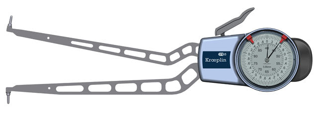 Kroeplin Metric Internal Caliper Gauge 40-90mm, 0.05mm, H440 ( Mitutoyo Equivalent 209-902)